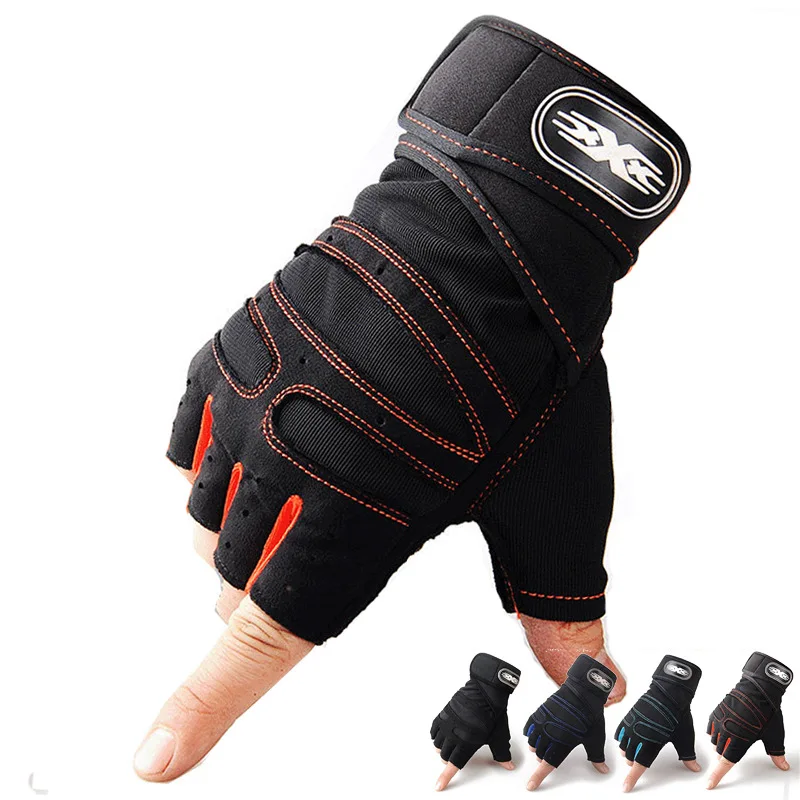 Half finger fitness anti slip riding training gloves for men and women, Red, light blue, dark blue, black
Half finger fitness anti slip riding training gloves for men and women, Red, light blue, dark blue, black