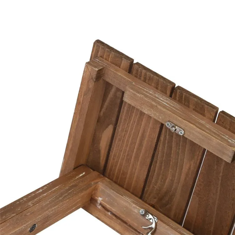 wooden snack tray tables