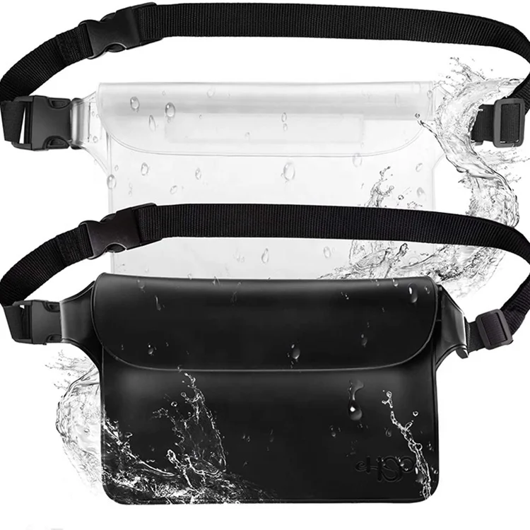 Waterproof Pouch with Waist Strap Touchable Dry Bag with Adjustable Belt for Phone Valuables for Swimming 
Waterproof Pouch with Waist Strap Touchable Dry Bag with Adjustable Belt for Phone Valuables for Swimming