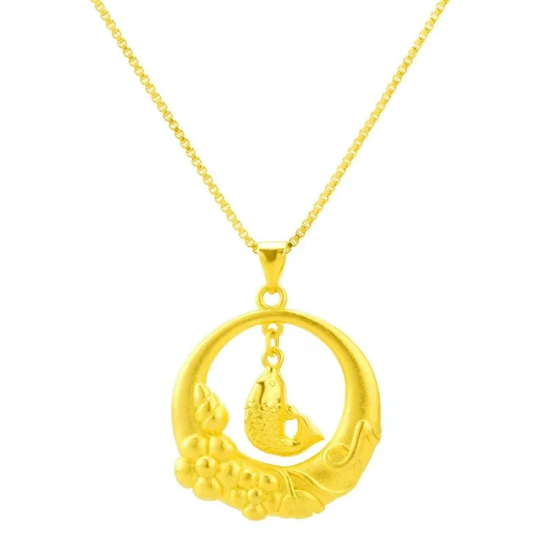 Yuyue Gantry Koi Necklace Three-Dimensional Koi Pendant Classic Box Choker Sub-Lucky Gantry Necklace
Yuyue Gantry Koi Necklace Three-Dimensional Koi Pendant Classic Box Choker Sub-Lucky Gantry Necklace