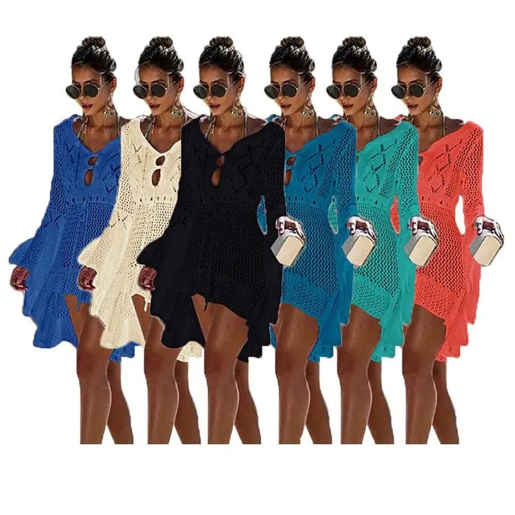 0220M010 Hot selling Women Swimsuit Cover Ups Bathing Suit Beach Wear Knitting Swimwear Mesh beach dress Cover up beachwear, White, black, apricot, green, royal blue,blue, orange
0220M010 Hot selling Women Swimsuit Cover Ups Bathing Suit Beach Wear Knitting Swimwear Mesh beach dress Cover up beachwear, White, black, apricot, green, royal blue,blue, orange