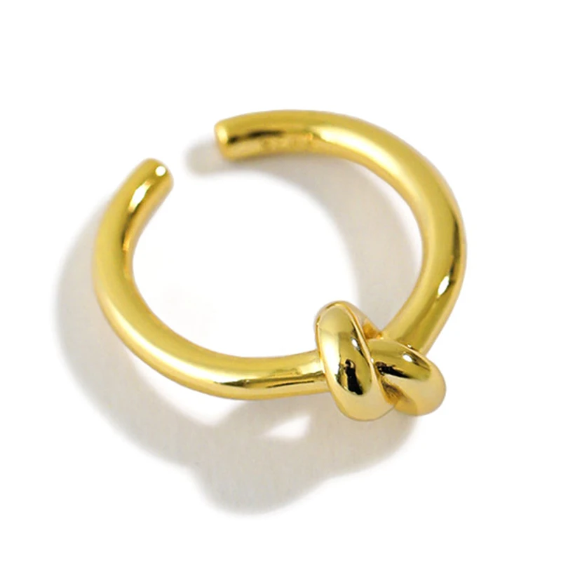 H-R625 New Arrivals Special Pure Silver Simple Knot Rope Knot Open Female Versatile Student Ring
H-R625 New Arrivals Special Pure Silver Simple Knot Rope Knot Open Female Versatile Student Ring