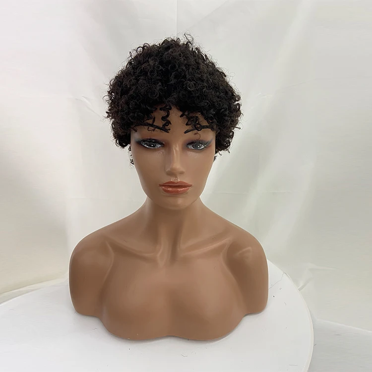 African Style Cheap Price Kinky Curly Short Pixie Human Hair Wig For Black Women, #1b #99j #p1b/30
African Style Cheap Price Kinky Curly Short Pixie Human Hair Wig For Black Women, #1b #99j #p1b/30