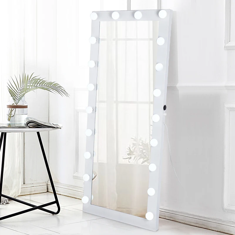 Big size Living Room Floor Standing Full Length Body Mirrors LED lamp wall mirror with LED lights, White black
Big size Living Room Floor Standing Full Length Body Mirrors LED lamp wall mirror with LED lights, White black