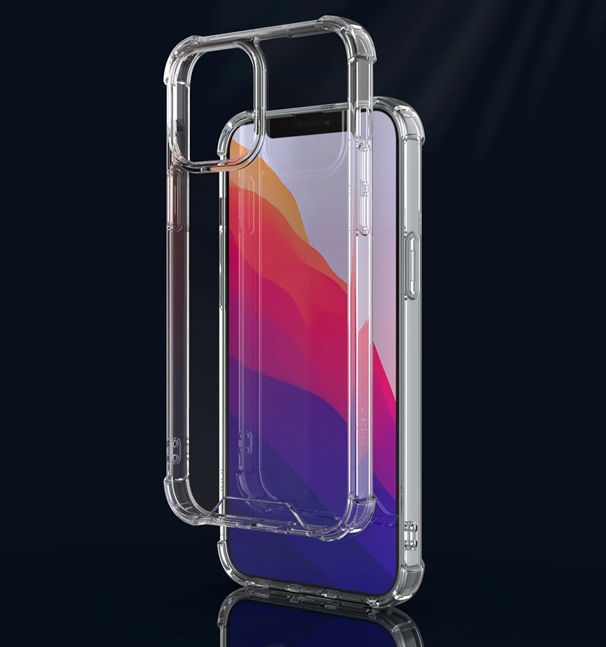 Transparent Hard Acrylic TPU PC Straight Edge Clear Phone Case for iPhone 13 Mini 4 Corner Case Shockproof Anti Shock
Transparent Hard Acrylic TPU PC Straight Edge Clear Phone Case for iPhone 13 Mini 4 Corner Case Shockproof Anti Shock