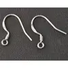 10pair/lot S925 Sterling Silver Earring Hooks 15.5x17mm Earring Findings Earrings Clasps Hooks Fittings Accessories