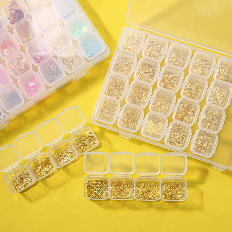 28 Styles/Box Hot Sell Nail Art Rhinestone Decorations Flat Back Crystal Pearl Alloy Beads Press On Nails Artificial Nails
28 Styles/Box Hot Sell Nail Art Rhinestone Decorations Flat Back Crystal Pearl Alloy Beads Press On Nails Artificial Nails