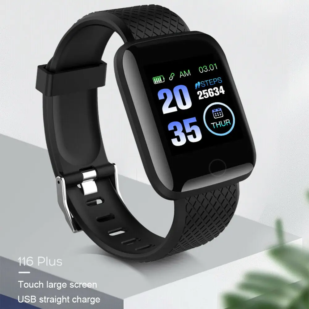 USLION 2021 Full Touch Digital Smart Sport Watch Women Watches Digital Led Electronic Wrist Fitness Men Kids IOS Android phone, Black blue green purple red
USLION 2021 Full Touch Digital Smart Sport Watch Women Watches Digital Led Electronic Wrist Fitness Men Kids IOS Android phone, Black blue green purple red