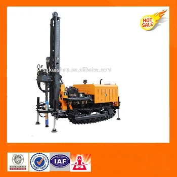 KW180 crawler deep well drilling machine, View crawler water well drilling rig, KAISHAN Product Deta