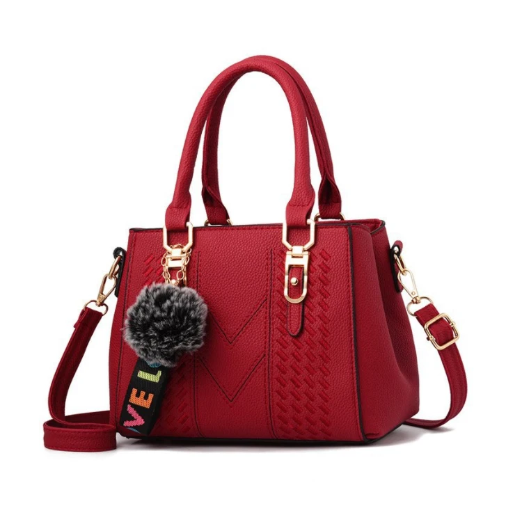 Fast Delivery New Arrival Fur Ball Pendant Red Sac A Main Ladies Pu Leather Crossbody Bag Handbags Embroidered Shoulder Bag, Mutil-color
Fast Delivery New Arrival Fur Ball Pendant Red Sac A Main Ladies Pu Leather Crossbody Bag Handbags Embroidered Shoulder Bag, Mutil-color