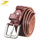 Belt manufacturers wholesale custom pure original leather cowboy man belt