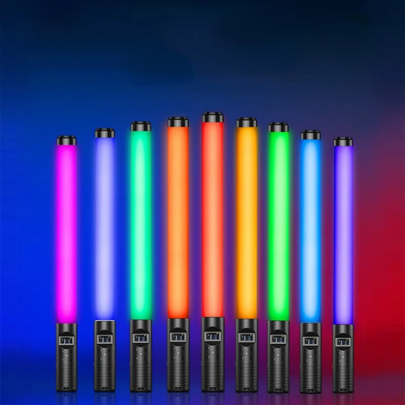 Photographic Lighting Stick Colorful RGB Rechargeable Camera LED Handheld Tube Fill Video Light
Photographic Lighting Stick Colorful RGB Rechargeable Camera LED Handheld Tube Fill Video Light