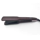 Dual Voltage Titanium Private Label Flat Iron Ceramic floating plates planchita de pelo With Negative Ion