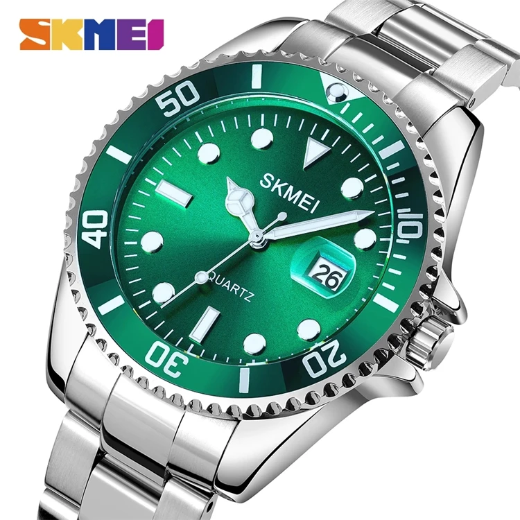 SKMEI Casual Men Quartz Watch Top Brand Luxury Full Steel Date Time Waterproof Male Clock Wristwatches Relogio Masculino 1779
SKMEI Casual Men Quartz Watch Top Brand Luxury Full Steel Date Time Waterproof Male Clock Wristwatches Relogio Masculino 1779