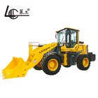 Heavy equipment best selling china 4 wheel drive front end loaders 3 ton wheel loader LG942