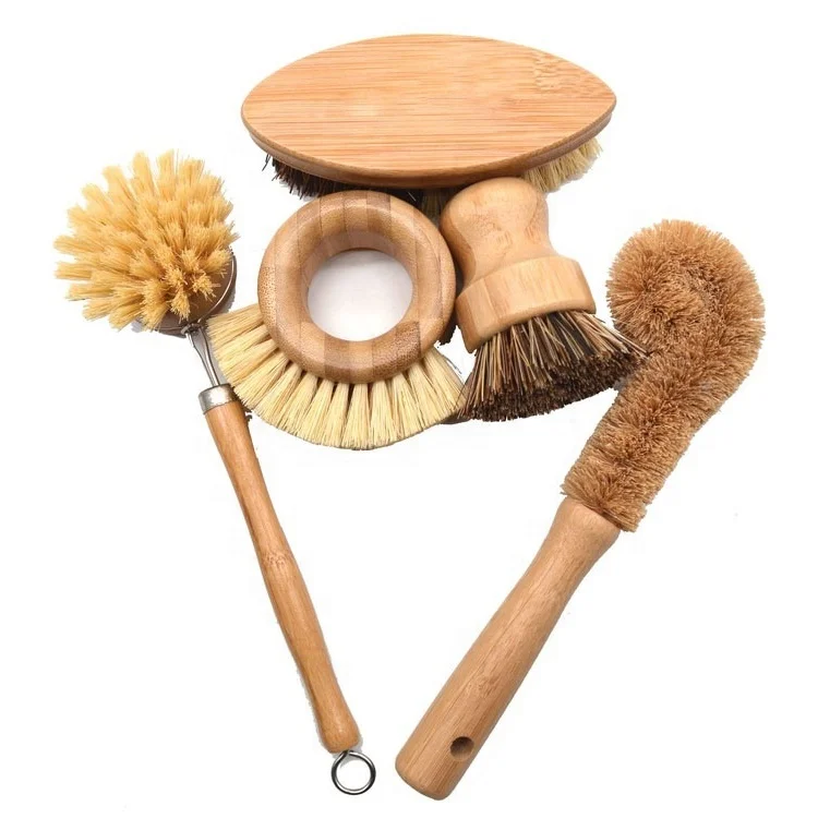 Natural Bottle Pan Dish Vegetable Brush Eco Friendly Bamboo Kitchen Cleaning Brush Set
Natural Bottle Pan Dish Vegetable Brush Eco Friendly Bamboo Kitchen Cleaning Brush Set