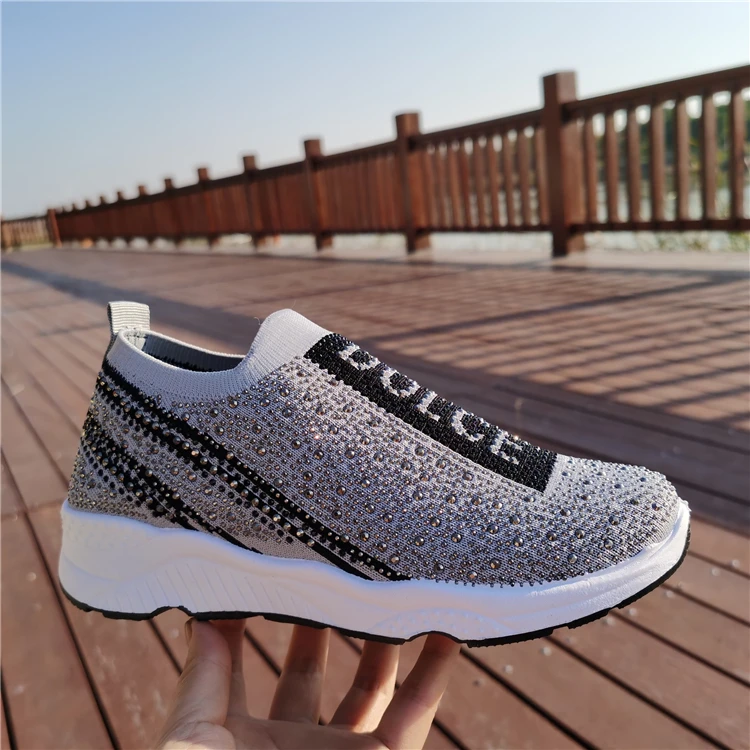 New Fashion Ladies rhinestone Sport Mesh Sneakers Women Girls Flat Running Shoes, Black, white, gray, pink, blue
New Fashion Ladies rhinestone Sport Mesh Sneakers Women Girls Flat Running Shoes, Black, white, gray, pink, blue