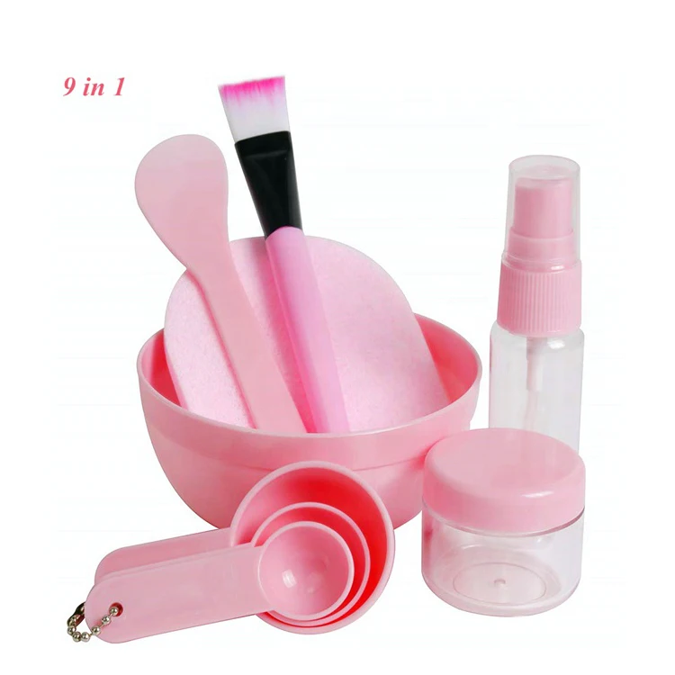 DIY Face Mask Mixing Tool Kit with Silicon Face Mask Brush Facial Mask Bowl Stick Spatula Gauges Puff, Skin colors,green
DIY Face Mask Mixing Tool Kit with Silicon Face Mask Brush Facial Mask Bowl Stick Spatula Gauges Puff, Skin colors,green