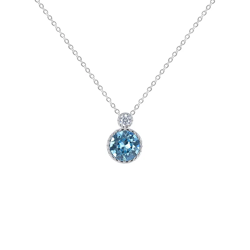 Heart of the sea S925 Sterling Silver Necklace Fashion versatile clavicle chain crystal pendant Lover Gift women Necklace
Heart of the sea S925 Sterling Silver Necklace Fashion versatile clavicle chain crystal pendant Lover Gift women Necklace
