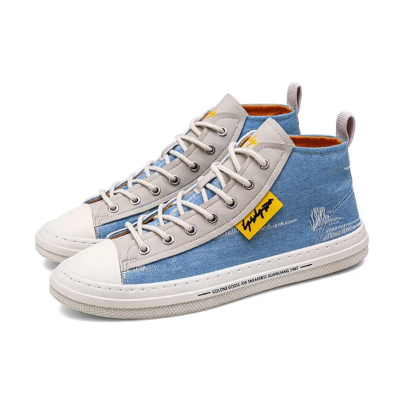Wholesale Fashion Trend Sneaker Custom Design Blue Canvas Shoes Comfortable Breathable Flat Men Ladies Shoes
Wholesale Fashion Trend Sneaker Custom Design Blue Canvas Shoes Comfortable Breathable Flat Men Ladies Shoes