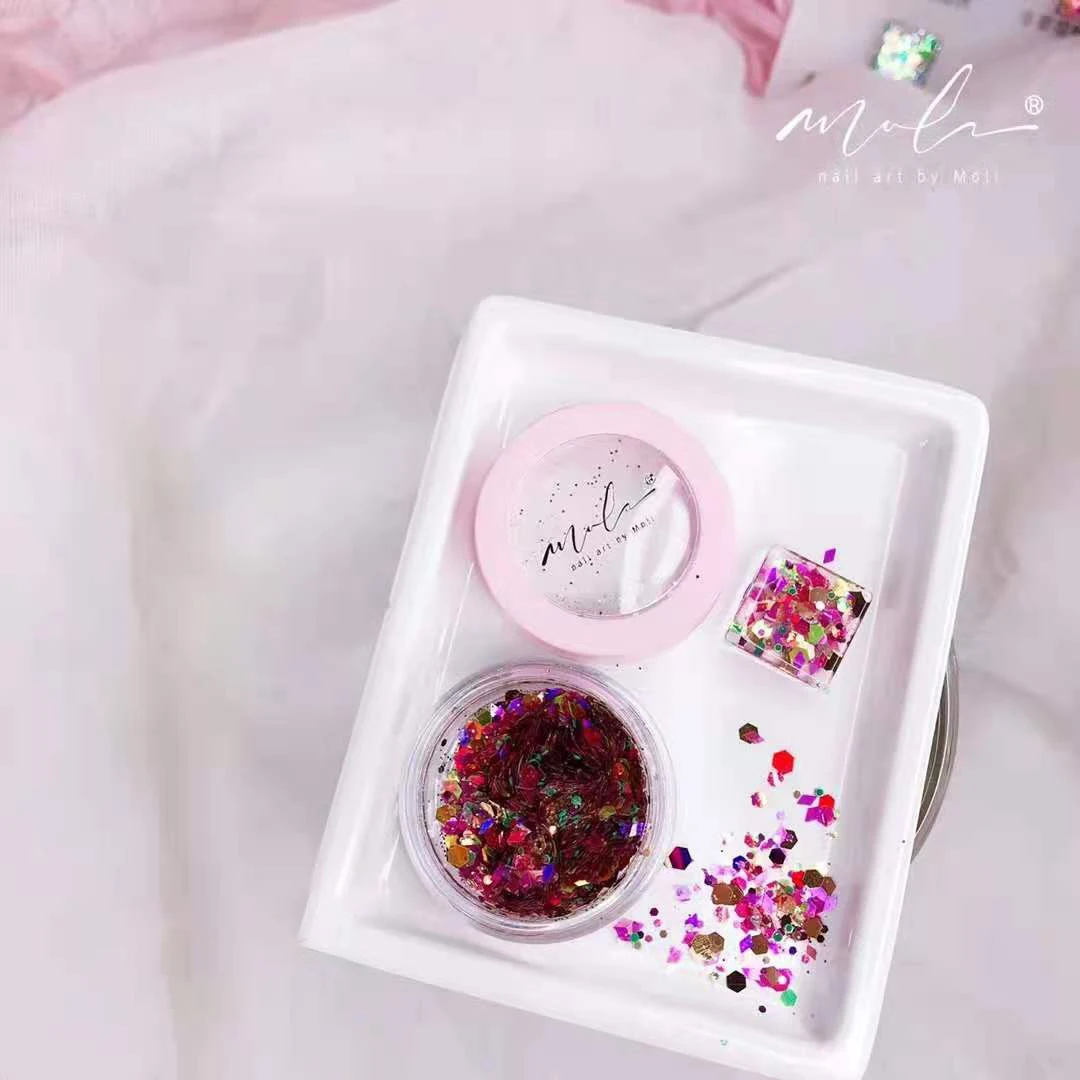 Popular Glitter City Film Display Nail Material Pretty Changing Chameleon Powder Nail Art Nail Salon Supplies, Customized
Popular Glitter City Film Display Nail Material Pretty Changing Chameleon Powder Nail Art Nail Salon Supplies, Customized