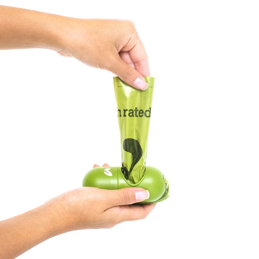 Wholesale Custom Design Logo Waterproof Biodegradable Poop Bag Holder Dispenser, Green
Wholesale Custom Design Logo Waterproof Biodegradable Poop Bag Holder Dispenser, Green