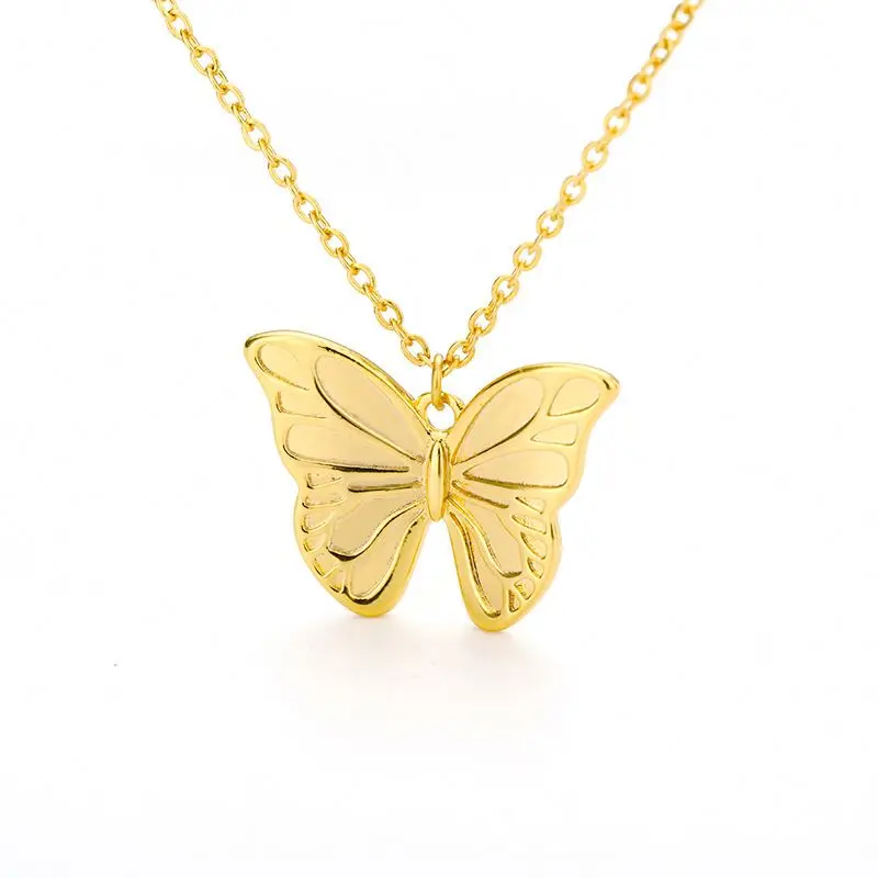 Dylam Customized Jewelry Pendant Chain Necklace Women Dainty Gold Plated Stainless Steel Butterfly Necklace
Dylam Customized Jewelry Pendant Chain Necklace Women Dainty Gold Plated Stainless Steel Butterfly Necklace