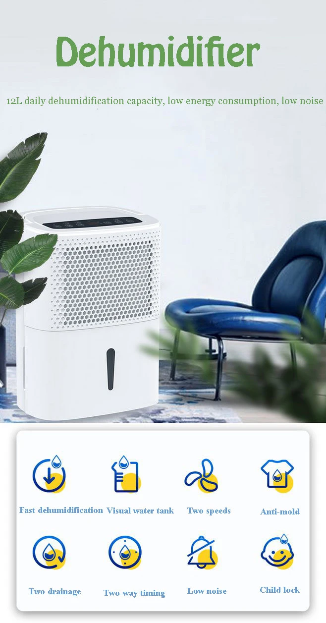 Use Cloth Drying Dehumidifier, 20L, 220V, 240V, 50Hz - detail 2