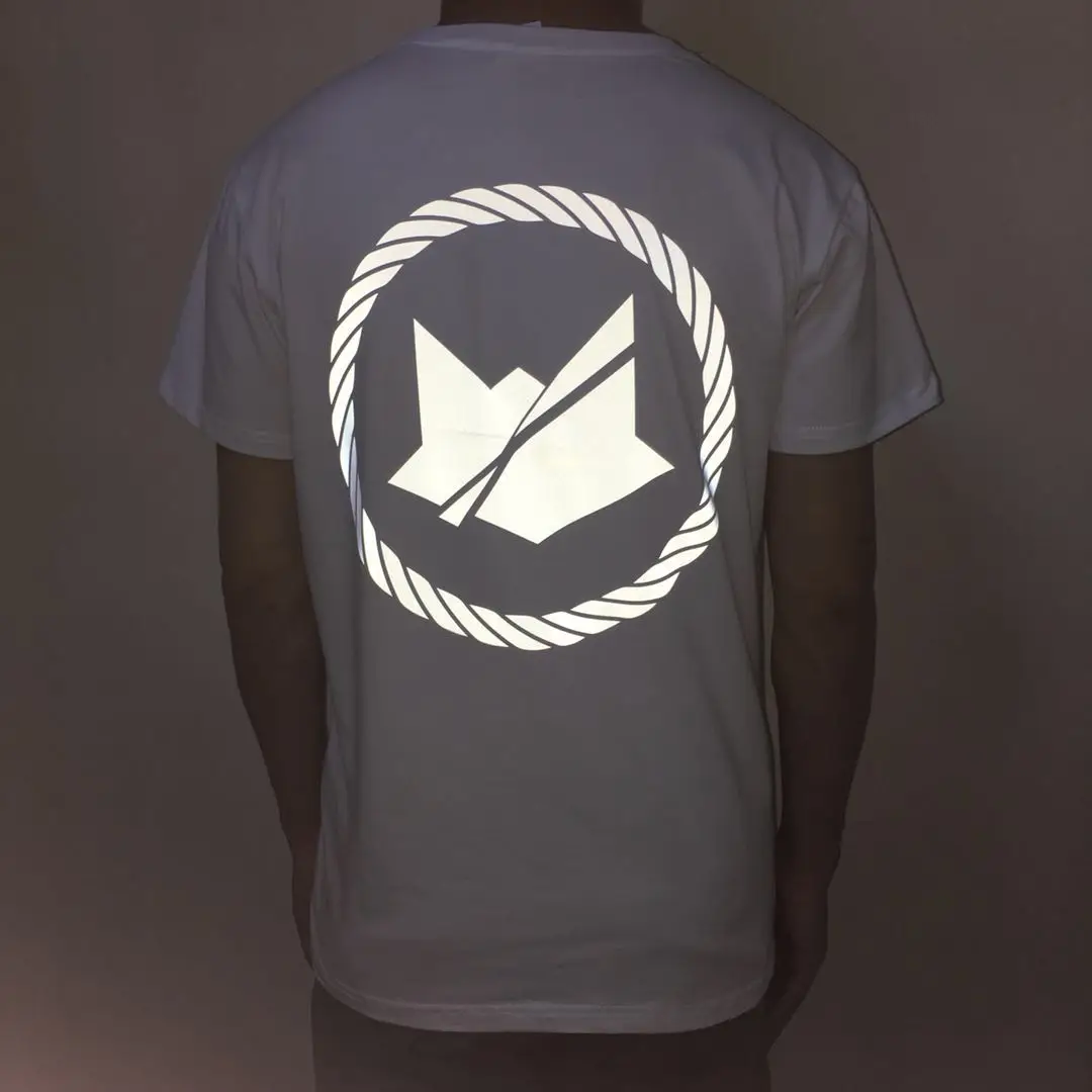 Heat transfer reflective logo /logo design for basketball jersey tshirt