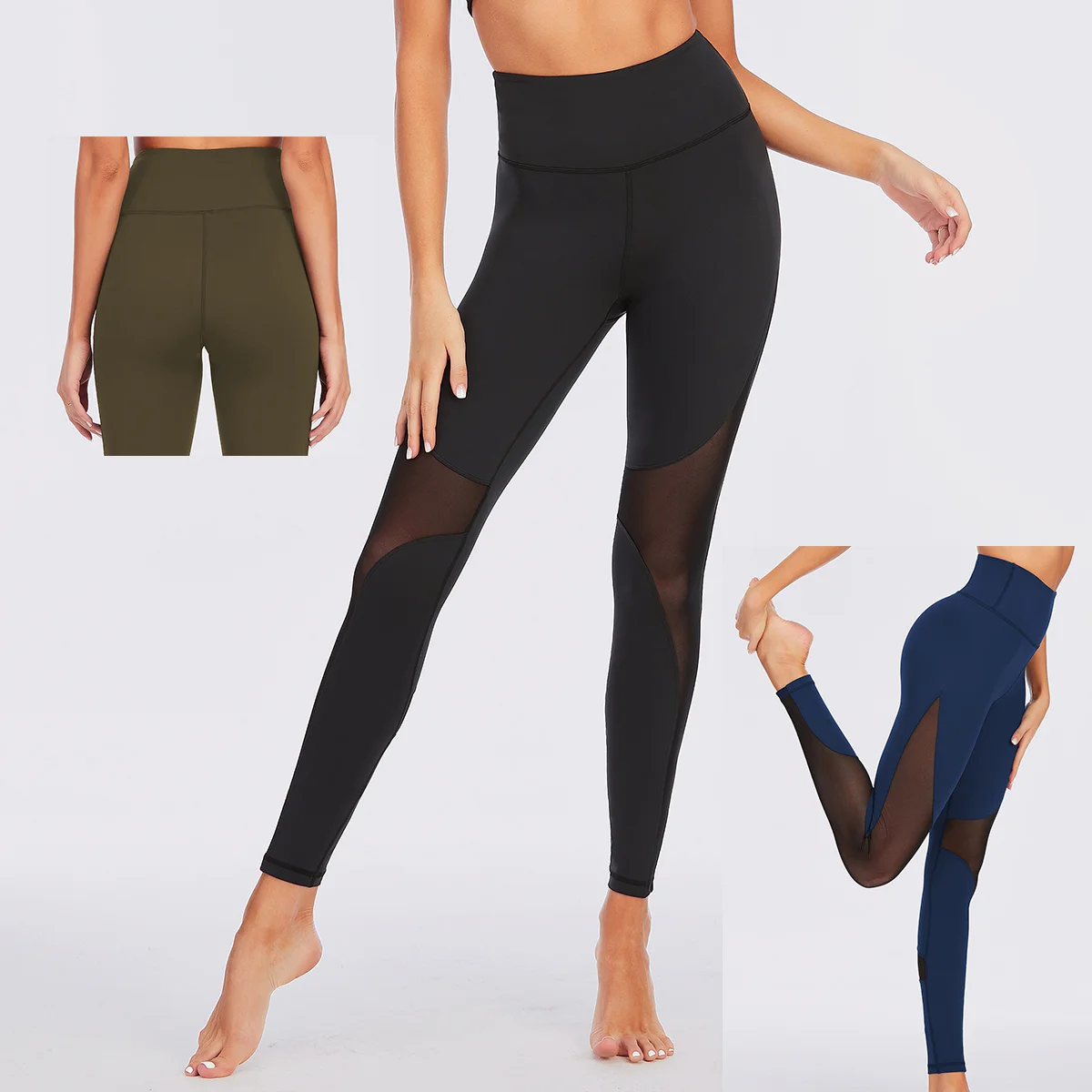 IN STOCK Activewear Stylish Ladies Yoga Sets Fitness Women Fitness Sustainable Yoga Clothes Recycled Splicing Mesh Leggings
IN STOCK Activewear Stylish Ladies Yoga Sets Fitness Women Fitness Sustainable Yoga Clothes Recycled Splicing Mesh Leggings