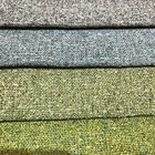 sofa recliner polyester gray pure plain bulk linen fabric