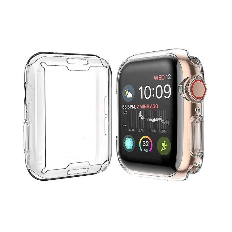 For Apple Watch Series 6 Case Cover,HOCAYU Ultra Thin Clear Tpu Full Protective Case Cover For Apple Watch Serial 6 SE 5 4 Coque
For Apple Watch Series 6 Case Cover,HOCAYU Ultra Thin Clear Tpu Full Protective Case Cover For Apple Watch Serial 6 SE 5 4 Coque