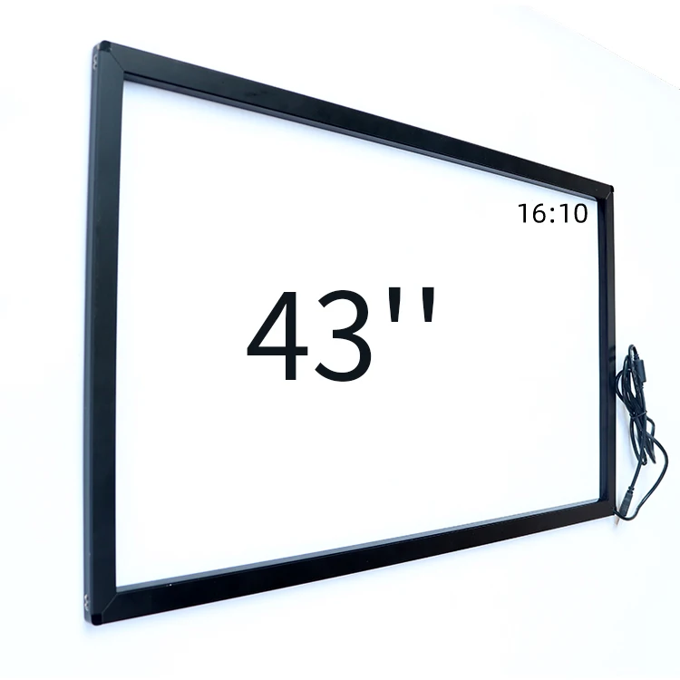 43 inch aluminum alloy infrared ir multi touch handwritten freely customized panel screen open frame for financial
43 inch aluminum alloy infrared ir multi touch handwritten freely customized panel screen open frame for financial