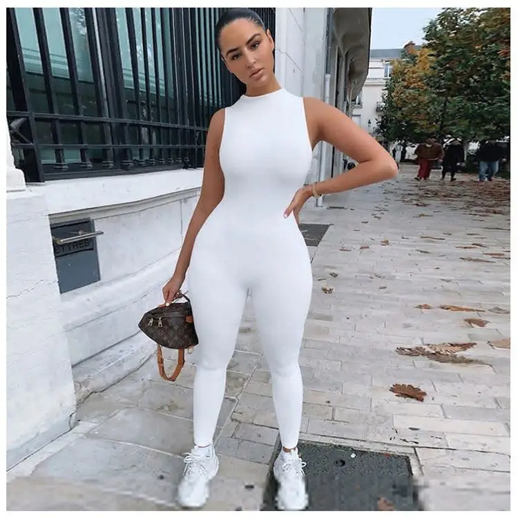 05BF523 Summer 2020 Ladies Wholesale Custom sleeveless Bodysuits high waist sport Women One Piece Jumpsuits And Rompers of Woman
05BF523 Summer 2020 Ladies Wholesale Custom sleeveless Bodysuits high waist sport Women One Piece Jumpsuits And Rompers of Woman