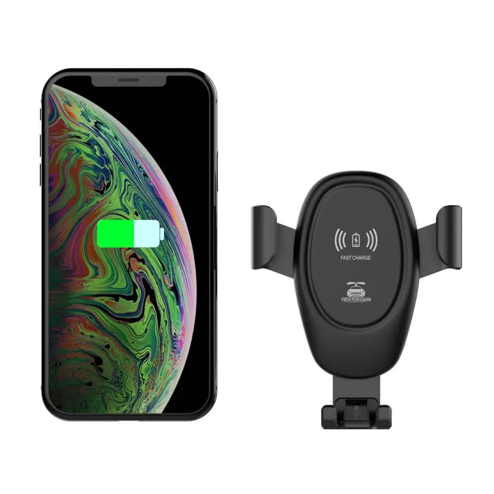 Car exhaust hole clip installed gravity wireless charging car mobile phone holder suitable for smartphone
Car exhaust hole clip installed gravity wireless charging car mobile phone holder suitable for smartphone