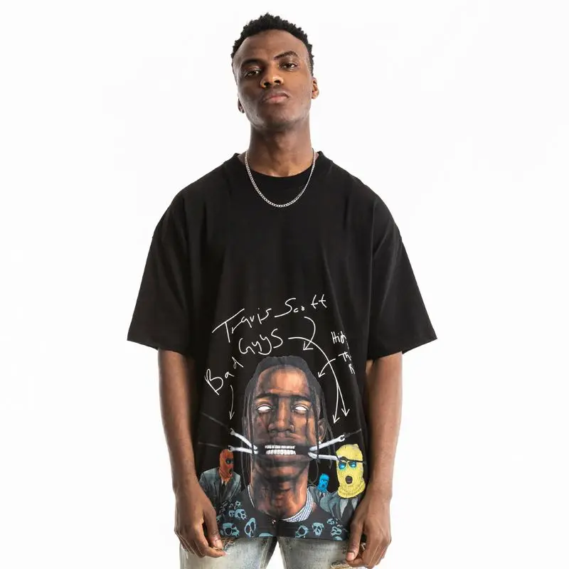 New Fashion T- Shirt Men Hip Hop Streetwear Harajuku Vintage T Shirt Graphic Printed Casual Short Sleeve Tee For Men, Mixed
New Fashion T- Shirt Men Hip Hop Streetwear Harajuku Vintage T Shirt Graphic Printed Casual Short Sleeve Tee For Men, Mixed