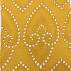 Chinese products Eyelet Embroidered Lace cotton Fabric