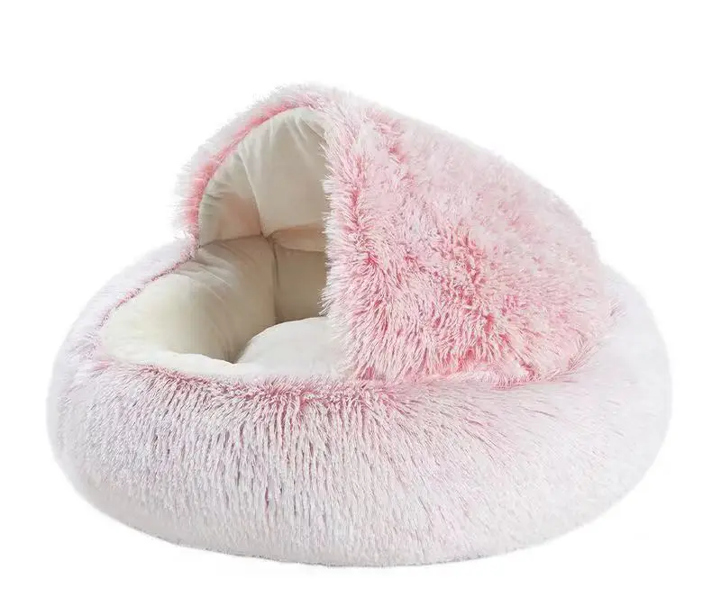 New plush dog's nest crystal warm round half pack cat nest deep sleep Plush cat round nest small dog bed, Solid colors
New plush dog's nest crystal warm round half pack cat nest deep sleep Plush cat round nest small dog bed, Solid colors
