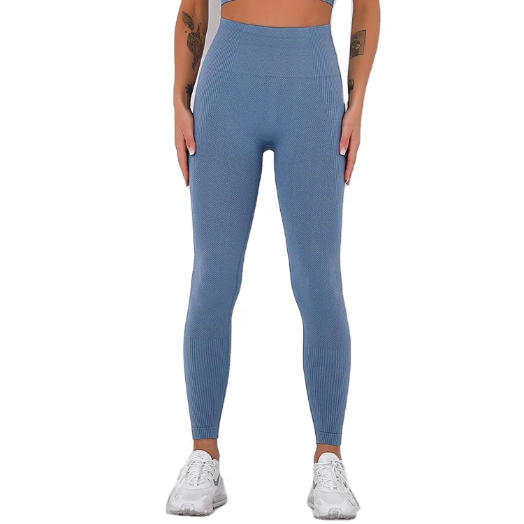 Wholesale Solid Color Striped Pants High Waist Women Yoga Leggings Running Fitness Pants, As shown
Wholesale Solid Color Striped Pants High Waist Women Yoga Leggings Running Fitness Pants, As shown