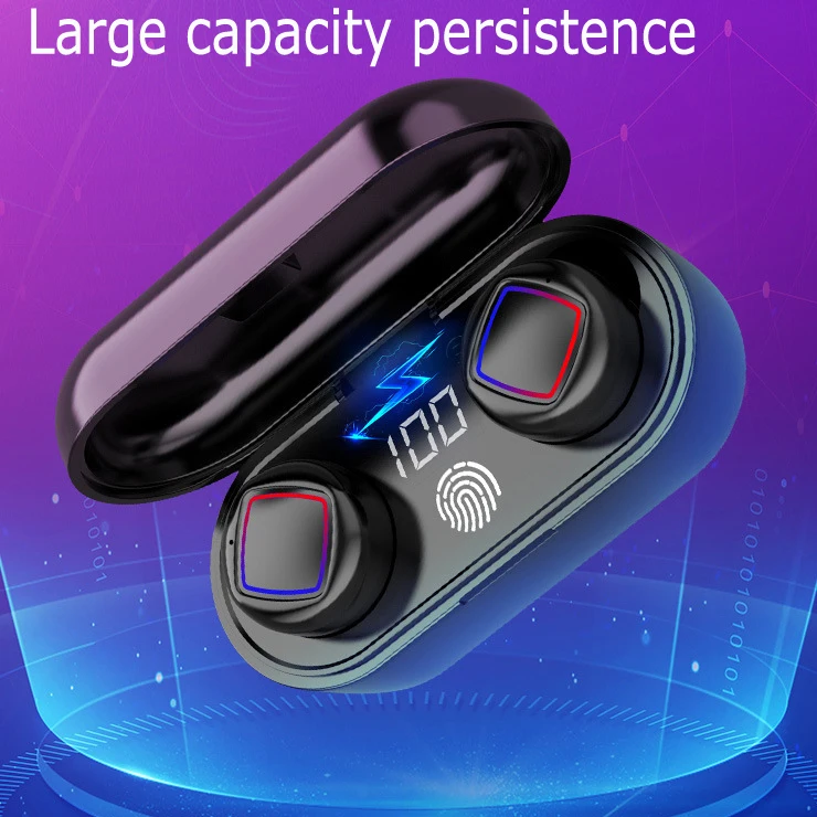 Wireless Bluetooth Headphone Earphone, 12 Hour Mini IPX7 Waterproof Ture Stereo Earbuds - ANKUX.COM