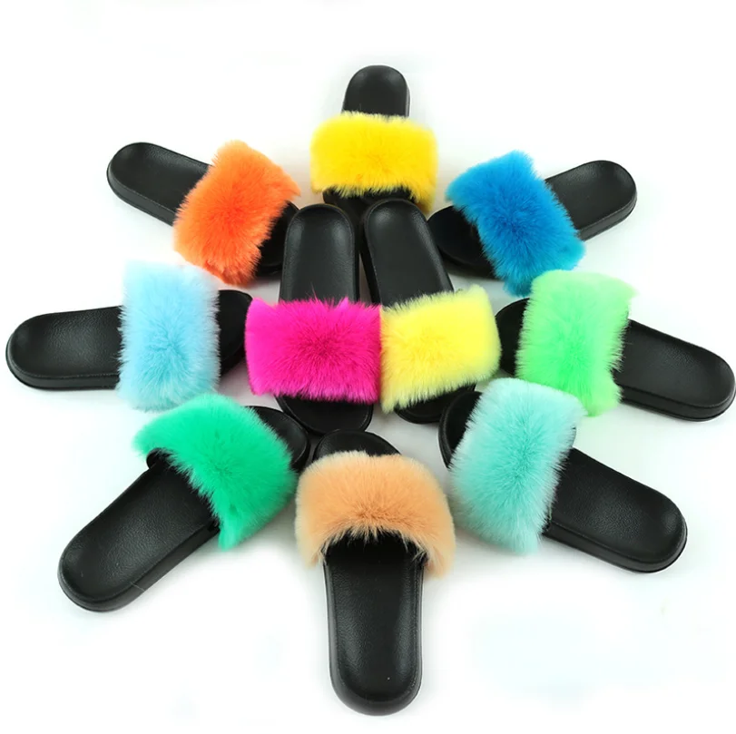 hot selling women's faux fluffy sandals solid color fur women slippers big furry slides for women bulk
hot selling women's faux fluffy sandals solid color fur women slippers big furry slides for women bulk