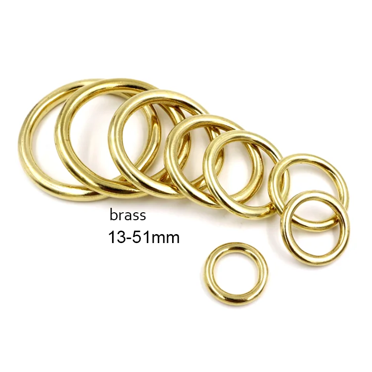 Wholesales Custom Existing Size Brass Metal Round O Ring Clips For Bags, Brass natural color
Wholesales Custom Existing Size Brass Metal Round O Ring Clips For Bags, Brass natural color