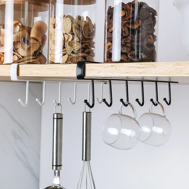 Pounch free Cup Storage Holder hanging Rack Coffee Cup Holder Storage Hanger Rack with 6 Hook organizer beneath cupboard
Pounch free Cup Storage Holder hanging Rack Coffee Cup Holder Storage Hanger Rack with 6 Hook organizer beneath cupboard