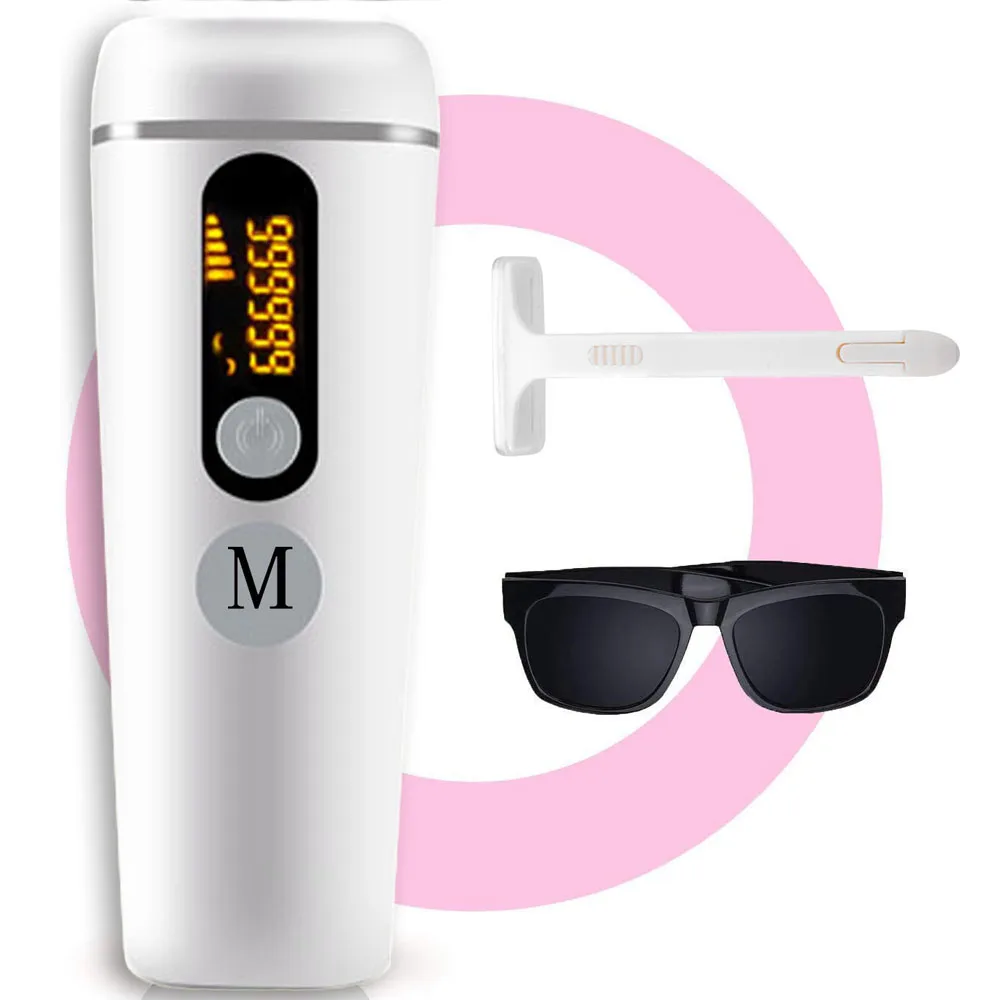 IPL Laser Hair Epilator Removal Machine Permanent Painless Hair Remover Device for Facial Body At Home, White
IPL Laser Hair Epilator Removal Machine Permanent Painless Hair Remover Device for Facial Body At Home, White