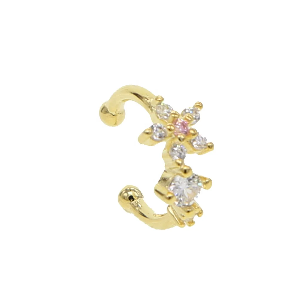 1 piece cz cluster design cute daisy flower no piercing clip on earring ear cuffs women fashion jewelry
1 piece cz cluster design cute daisy flower no piercing clip on earring ear cuffs women fashion jewelry