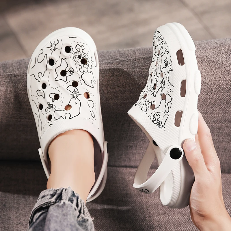 Factory Wholesale Breathable Non-Slip Lightweight Eva HOT SELLING Shoes home sandals outdoor leisure beach shoes men garden shoes
Factory Wholesale Breathable Non-Slip Lightweight Eva HOT SELLING Shoes home sandals outdoor leisure beach shoes men garden shoes