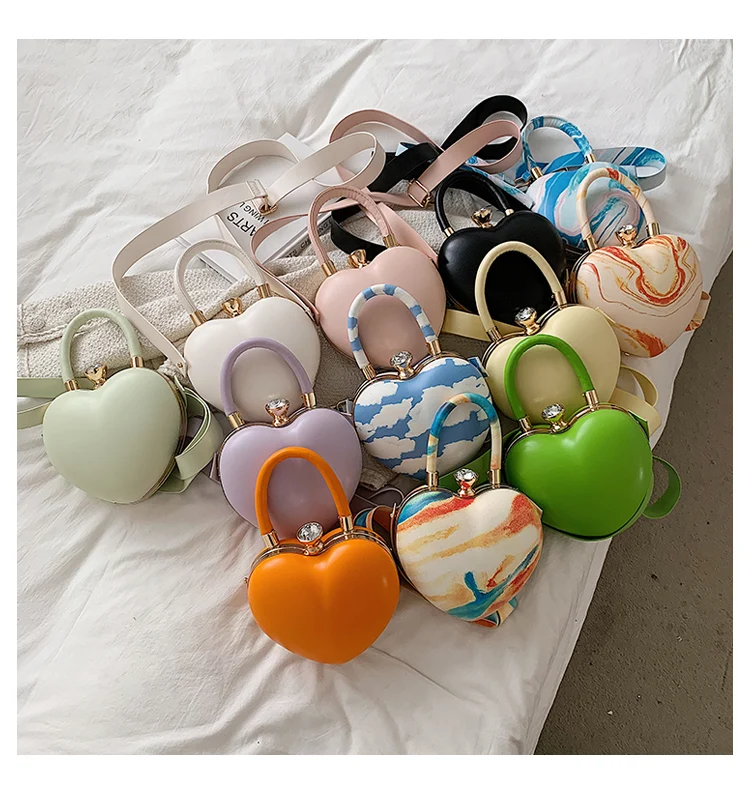 Girls Tie dye bling rhinestone diamond heart shaped Coin purse designer party wedding clutch purses and ladies handbags women
Girls Tie dye bling rhinestone diamond heart shaped Coin purse designer party wedding clutch purses and ladies handbags women