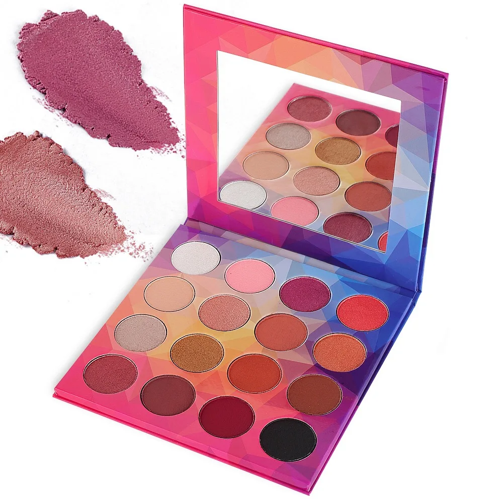 Factory Wholesale High Pigment 16 Color Private Label Cosmetics Eyeshadow Custom Makeup Empty Eyeshadow Palette Packaging
Factory Wholesale High Pigment 16 Color Private Label Cosmetics Eyeshadow Custom Makeup Empty Eyeshadow Palette Packaging