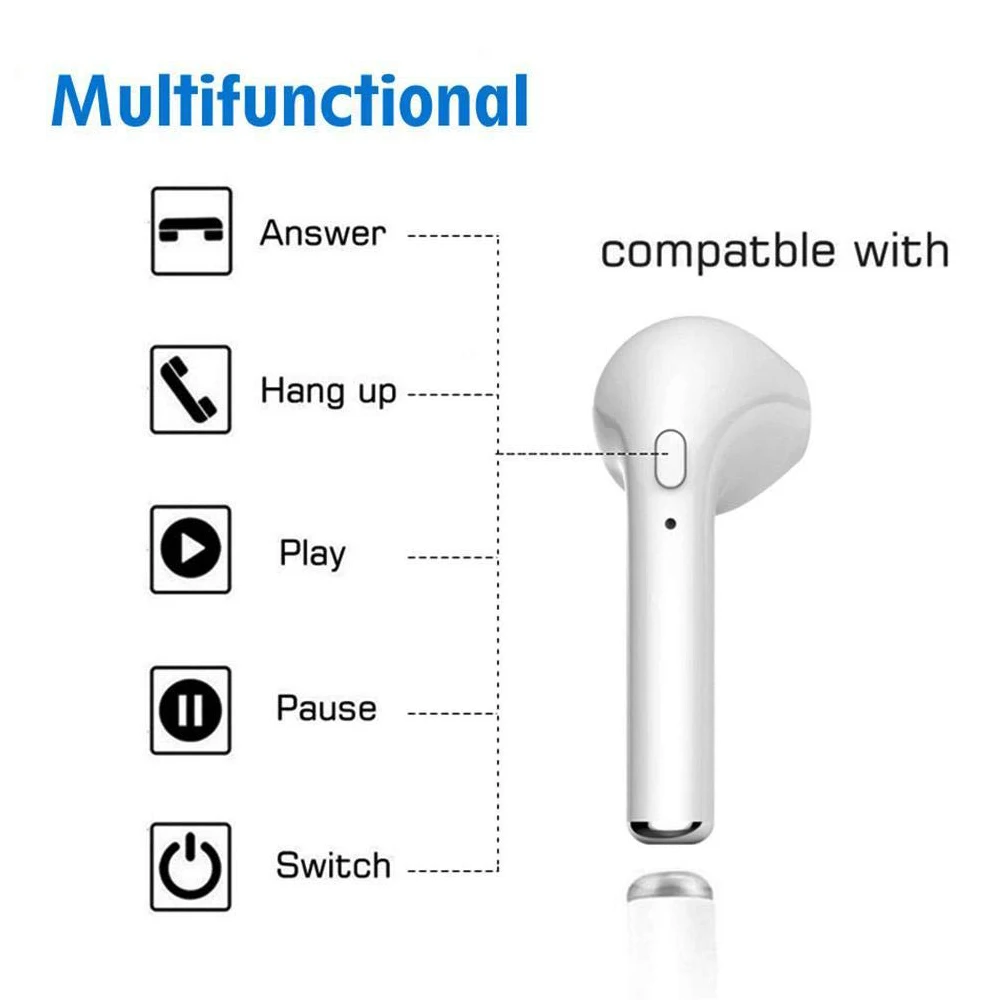 I11 TWS 5.0 Smart Intelligent Blue Tooth Headphone Earphone Wireless Earbuds With Charge Box - ANKUX.COM