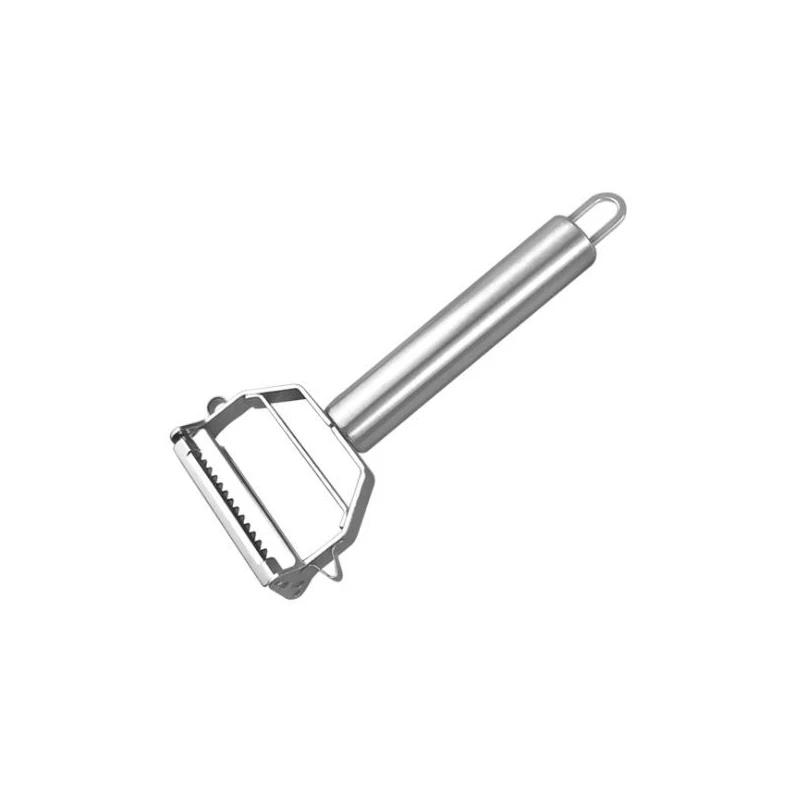 Double Headed Two Sided Plane Multifunctional Cucumber Shaving Potato Grater Stainless Steel Fruit Vegetable Shredding Knife, Silver
Double Headed Two Sided Plane Multifunctional Cucumber Shaving Potato Grater Stainless Steel Fruit Vegetable Shredding Knife, Silver